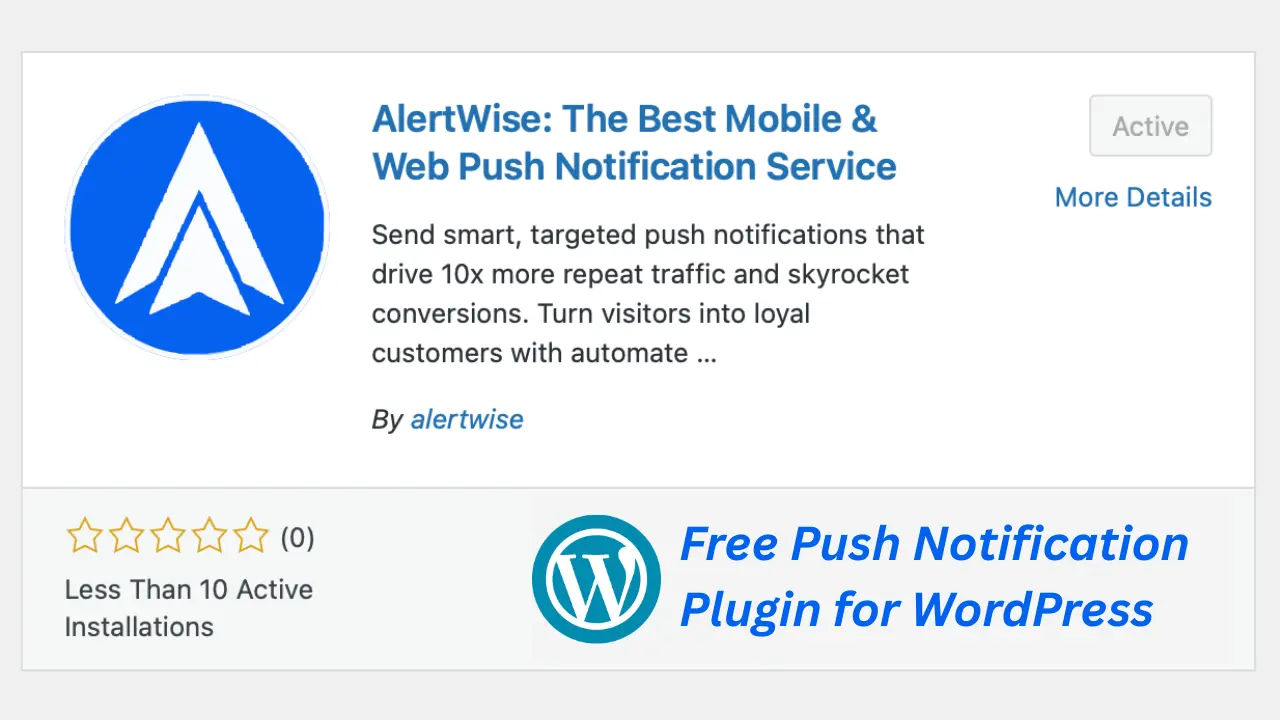 Free Push Notification Plugin for WordPress